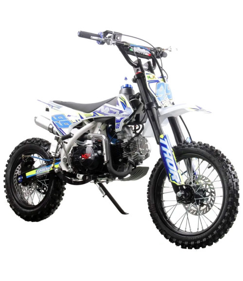 Pit Bike NCX Thor PRO 125 14/12 4 Marce SemiAuto - Vista Frontale Sinistra