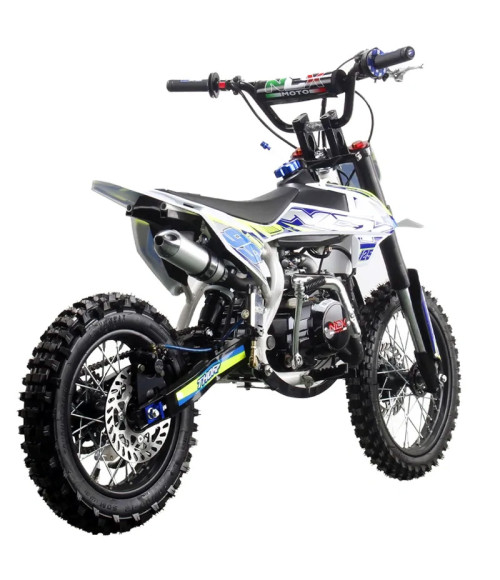 Pit Bike NCX Thor PRO 125 14/12 4 Marce SemiAuto - Vista Frontale Sinistra