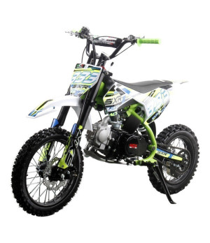 Pit Bike NCX SXR Z-PRO 125cc 14/12 4 Marce SemiAuto - Vista Frontale Sinistra