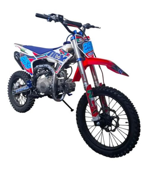 Pit Bike NCX Thor 125 17/14 MX Pro Racing - Vista Frontale Sinistra