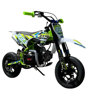 Pit Bike NCX SXR 125 10/10 Motard 4 Marce Manuale Telaio 14" - Vista Frontale Destra