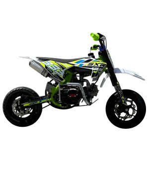 Pit Bike NCX SXR 125 10/10 Motard 4 Marce Manuale Telaio 14" - Vista Laterale Destra