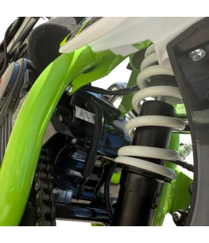 Pit Bike NCX SXR 125 10/10 Motard 4 Marce Manuale Telaio 14" - Dettaglio del Monoammortizzatore