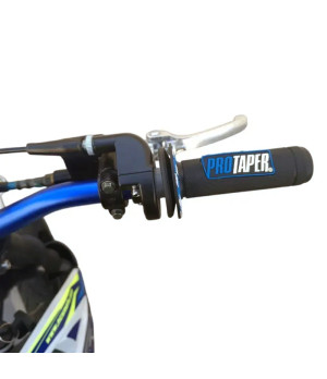 Pit Bike NCX Thor 125 10/10 Motard 4 Marce Manuale Telaio 14" - Dettaglio Manopole ad Alto Grip Protaper