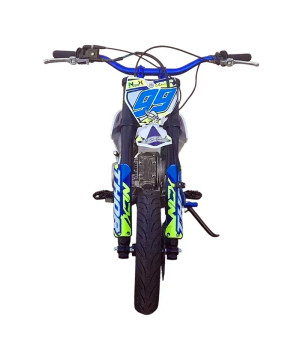 Pit Bike NCX Thor 125 10/10 Motard 4 Marce Semiauto Telaio 14" - Vista Frontale