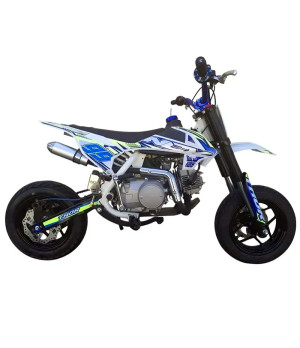 Pit Bike NCX Thor 125 10/10 Motard 4 Marce Semiauto Telaio 14" - Vista Laterale Destra