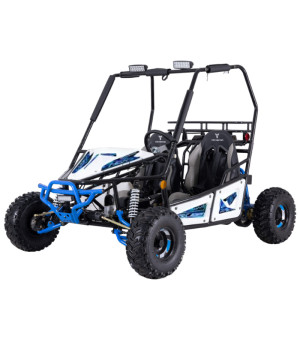 Buggy NCX FX Maxi 125cc - Colore Bianco/Blu - Vista Frontale Sinistra