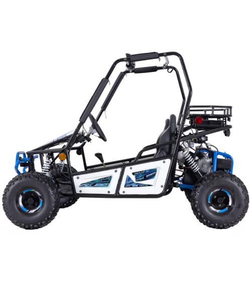 Buggy NCX FX Maxi 125cc - Colore Bianco/Blu - Vista Frontale Sinistra