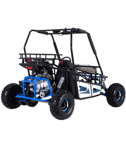 Buggy NCX FX Maxi 125cc - Colore Bianco/Blu - Vista Frontale Sinistra