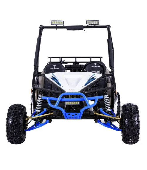 Buggy NCX FX Maxi 125cc - Colore Bianco/Blu - Vista Frontale Sinistra