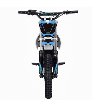 Mini Cross Elettrica Kayo E-Kmb 800W 10/10 - Colore Blu - Vista Frontale