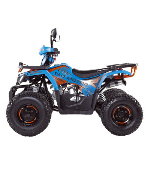 Quad Ztech Hunter II 125cc R8 - Colore Blu - Vista Laterale Sinistra