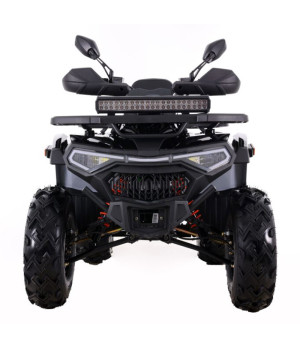 Maxi Quad Ztech Shark III 180cc R10 - Colore Arancione - Vista Frontale