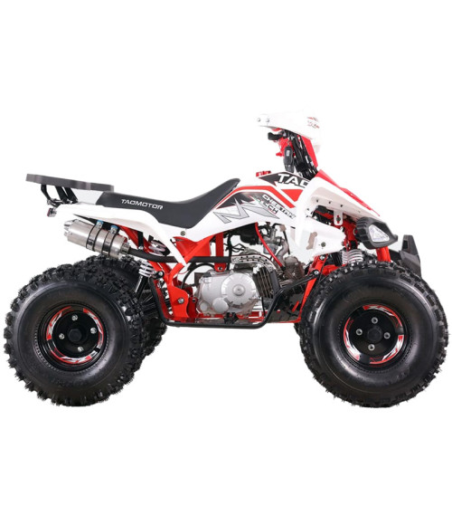 Quad Ztech Cheetah 125cc R8 - Colore Rosso - Vista Frontale Destra