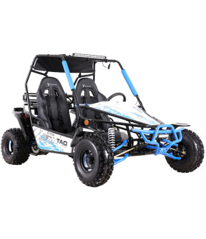 Buggy Ztech Baja 200 Ruota 8" Automatico - Colore Blu - Vista Frontale Destra