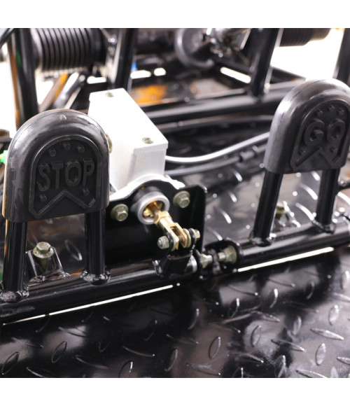 Buggy Ztech Baja 200 Ruota 8" Automatico - Colore Blu - Vista Frontale Sinistra