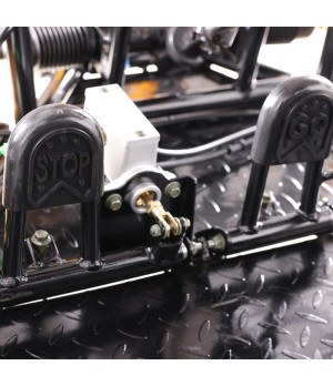 Buggy Ztech Baja 200 Ruota 8" Automatico - Dettaglio Pedaliera