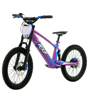 Bici Elettrica Apollo RXF EVO 750W 20" Pink - Vista Frontale Sinistra