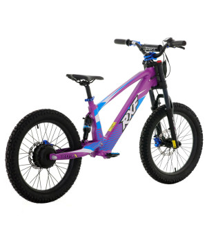 Bici Elettrica Apollo RXF EVO 750W 20" Pink - Vista Posteriore Destra
