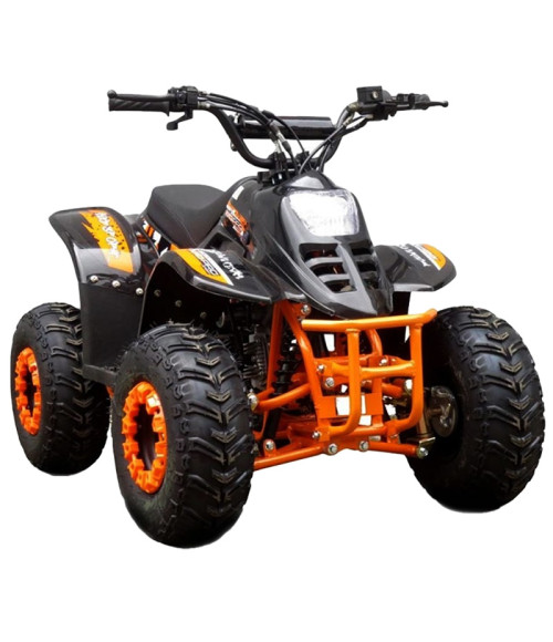 Quad KXD 001 R7 125cc - Colore Arancione - Vista Frontale Destra