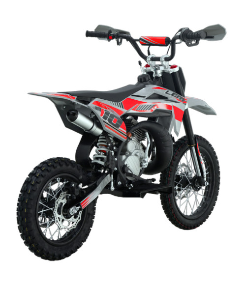 Mini Cross LEM A14 50cc R14/12 - Colore Rosso - Vista Frontale Destra
