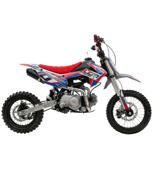 Pit Bike LEM CRZ 110 14/12 - Colore Rosso - Vista Laterale Destra