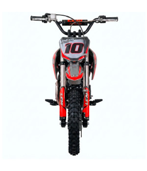 Pit Bike LEM RF 125 Sport 17/14 New Version - Colore Rosso - Vista Frontale