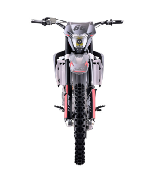 Pit Bike Cross LEM M5 250cc 21/18 - Colore Rosso - Vista Frontale Destra