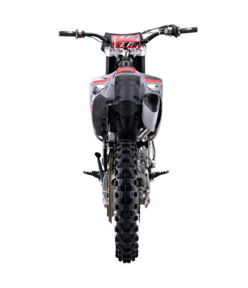 Pit Bike Cross LEM M5 250cc 21/18 - Colore Rosso - Vista Frontale Destra