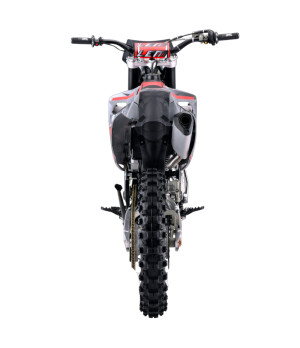 Pit Bike Cross LEM M5 250cc 21/18 - Colore Rosso - Vista Posteriore