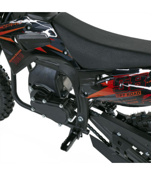 Mini Cross KXD 703B 49cc ZMC Ruote 10" - Colore Arancione - Dettaglio Cambio Automatico