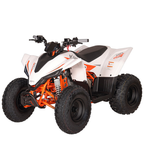 Quad Kayo A110cc - Colore Bianco - Vista Frontale Sinistra