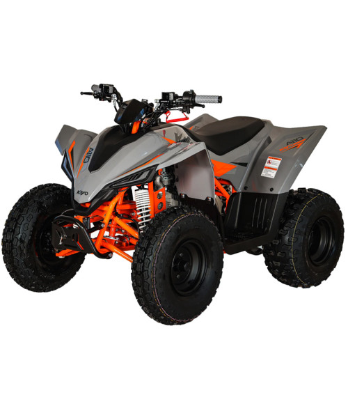 Quad Kayo A110cc - Colore Grigio - Vista Frontale Sinistra