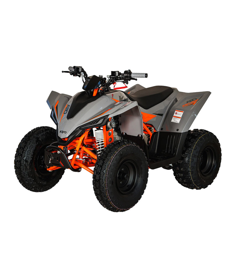 Quad Kayo A110cc - Colore Grigio - Vista Frontale Sinistra