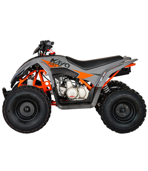 Quad Kayo A110cc - Colore Grigio - Vista Frontale Sinistra