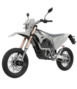 Supermotard Elettrica Kayo EC2I 21KW 21/18 L3e-A1 - Vista Frontale Sinistra
