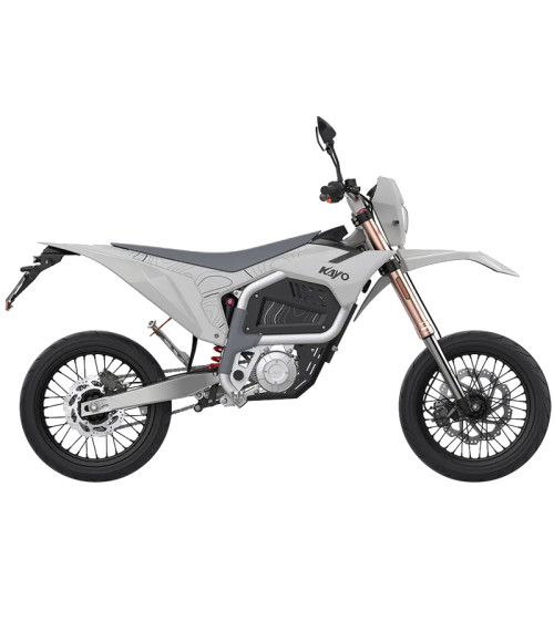 Supermotard Elettrica Kayo EC2I 21KW 21/18 L3e-A1 - Vista Frontale Sinistra