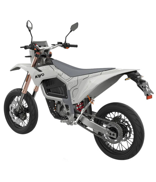 Supermotard Elettrica Kayo EC2I 21KW 21/18 L3e-A1 - Vista Frontale Sinistra