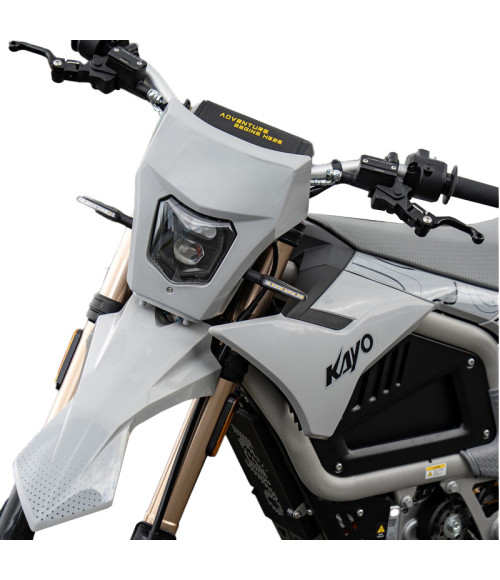 Supermotard Elettrica Kayo EC2I 21KW 21/18 L3e-A1 - Vista Frontale Sinistra
